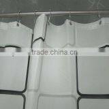 Printed EVA Shower Curtain and Bath Accessory thumbnail-1