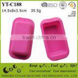 rectangular shape silicone soap mould