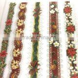 Embroidery Lace Rub-ons Transfer, X'mas Season Transfer Sticker, Decoration Embroidery Lace Transfer With Stick thumbnail-2