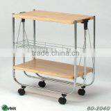 Kitchen Serving Trolley Cart