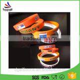 China Manufacturer BPA Free 100% Food Grade Silicone Wristbands thumbnail-1