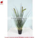 Decorative Artificial Flocking Grass Onion Grass Artificial Grass in Pot for Home and Office thumbnail-1