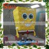 Guangzhou wholsale artificial cartoon statue fiberglass customized cartoon artificial statue