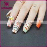 New Air French Fresh Style Nail Art Sticker Colorful Shining Transfer Nail Decal/wraps thumbnail-2