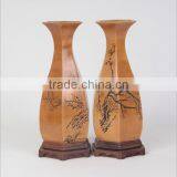 Antique Vase&Flower Wooden Vase Decoration thumbnail-1