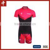 Plain Black/red Sportswear, Rugby League Kit,football Club Fitness Jerseys thumbnail-1