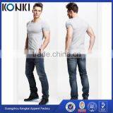 Plain t Shirt Men Black Tee White Tee Custom t Shirt for Gym thumbnail-4