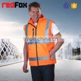 Wholesale Safety Reflective Sleeveless Winter Jacket thumbnail-1