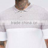 Wholesale Price High Quality Summer Custom Short Sleeve Contrast Color Cheap Mens Knit POLO Shirt thumbnail-5