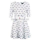 Z&M New Children Latest Fashion Dress Designs Women Cartoon Dress New Design Night Dress 2017 thumbnail-2