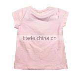 Girl Summer Short Sleeve Pink T-shirt thumbnail-3