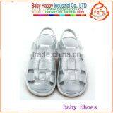 Summer Dress Wholesale Sliver Cow Leather Baby Gladiator Sandals thumbnail-2