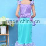 Children Swimwear Girls Lace Solid Color Swimsuit Kids Lovely Bikini With Hat Princess Three Piece Swimwear thumbnail-3