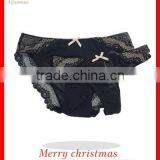 Stylsih Fancy Adult Woman Hot Lace on Mesh Panty G-string Two Set OEM Shantou Underwear Quality Free Sample thumbnail-1