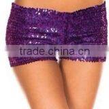 Walson Sexy Metallic Sequins Clubwear Party Stretch Shorts Hot Pants 9 Colors thumbnail-2