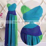 Manufacturer Best Selling Wholesale Long Sleeve Velvet Evening Long Dresses thumbnail-5