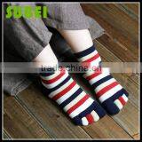 2015 High Quality Thin Summer Fashion Female Five Fingers Socks,Pure Cotton Breathable and Anti-Bacterial Toe Scoks