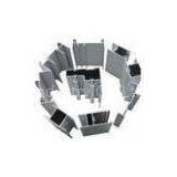 T4 / T5 / T6 / T66 Aluminum Extrusion Window Steel Polished