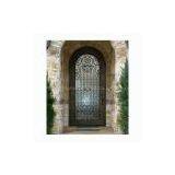 Security Wrought Iron Door With Glass thumbnail-1