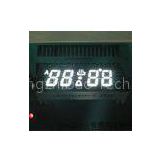 Common Cathode Pure White 7 Segment LED Display  For Oven Timer Control
