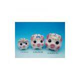 Ceramic Piggy Money Box--CB066 thumbnail-1