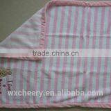 Flannel /chenille/coral Fleece Blanket thumbnail-1