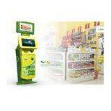 Dustproof Bill Pay Kiosk / Cash Payment Kiosk Card Printer