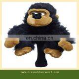 Black Orangutan Knitted Animal Head Cover thumbnail-1