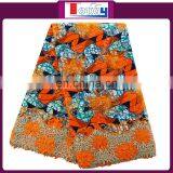 New Product Fashion Design African Guipure Lace Wax Prints Fabric thumbnail-1
