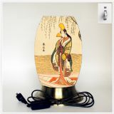 Desk lamp, creative lamp, decorative lamp, LED lamp, Japanese culture lamp (Japan004)