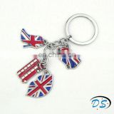 The Popular British Flag Shape Metal Keychain For London Sports Game