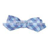 Hand Made of 100% Cotton Old City Checks Self Tie Bow Tie thumbnail-4