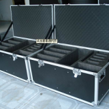 Road Case Wheels Led Flight Casae N4 Double Guitar  Led Par