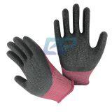 13G Polyester Wrinkle Latex Coated Gloves For Construction thumbnail-4