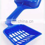 Pet Plastic Cat Litter Shovel Candy-colored Perforated Grid Tofu Small Shovel Feces Clean Shovel thumbnail-6