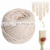 Macrame Cord 100% Cotton 4 Strands Cotton Rope Multiple Use Macrame Cord With Free Sample thumbnail-5