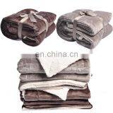 Luxurious Repreve Reversible Sherpa Throws 3D Imprinted Flannel Fleece Solaron Korean Blanket thumbnail-7