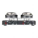 Kitchen Equipment Manufacturer Double Waffle Maker Snacks Making Machine Heart-Shaped Waffle Equipment thumbnail-4