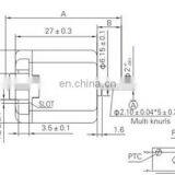 FT-260 Flat Type Micro DC Motor 4.5V 26.5V With PTC thumbnail-4