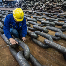 24mm Stud Link Marine Anchor Chains With BV Certificate thumbnail-2