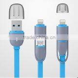 MOFi 2015 Hottest 1 Meter 2 in 1 Data Cable for Android and IPhone thumbnail-3