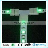 10 mm 2 Pin T Shape PCB FPC Board Splitter LED Strip Connector for SMD 5050 LED Strip Light Mono Color thumbnail-3