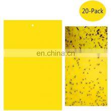 Paper Double Yellow Insect Glue Trap Sticky Paper Trap To Control Flying Plant Insect In Garden thumbnail-2