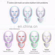 Facial Skin Beauty Therapy 7 Colors Led Photon Mask Wireless Portable Led Facial Mask for Home Use thumbnail-4