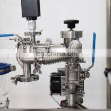 Turnkey Glass Short Path Wiped Film Evaporator Molecular Distillation Equipment thumbnail-5