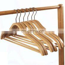 Luxury Wood Hangers for Cloths Shirt Clothing Coat Hangers Cheap Suit Wooden Display Hanger thumbnail-2