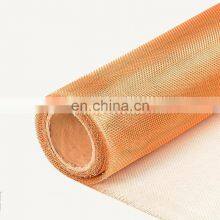 Brass Phosphor Bronze Copper Wire Cloth Mesh Roller