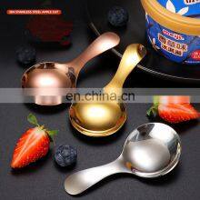 Stainless Steel Spoon Mini Coffee Tea Small Spoons Metal Spice Sugar Salt Scoop Kids Ice Cream Spoon Kitchen Cooking Gadgets thumbnail-2