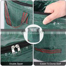 Four Handles Collapsible Design Yard Colorful Leaf Garden Bag With Zipper thumbnail-4