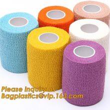 Bandage Hot Selling Self Adhesive Sports Tape First Aid Supplies Wrist Ankle Colored Medical Gauze Bandage thumbnail-4